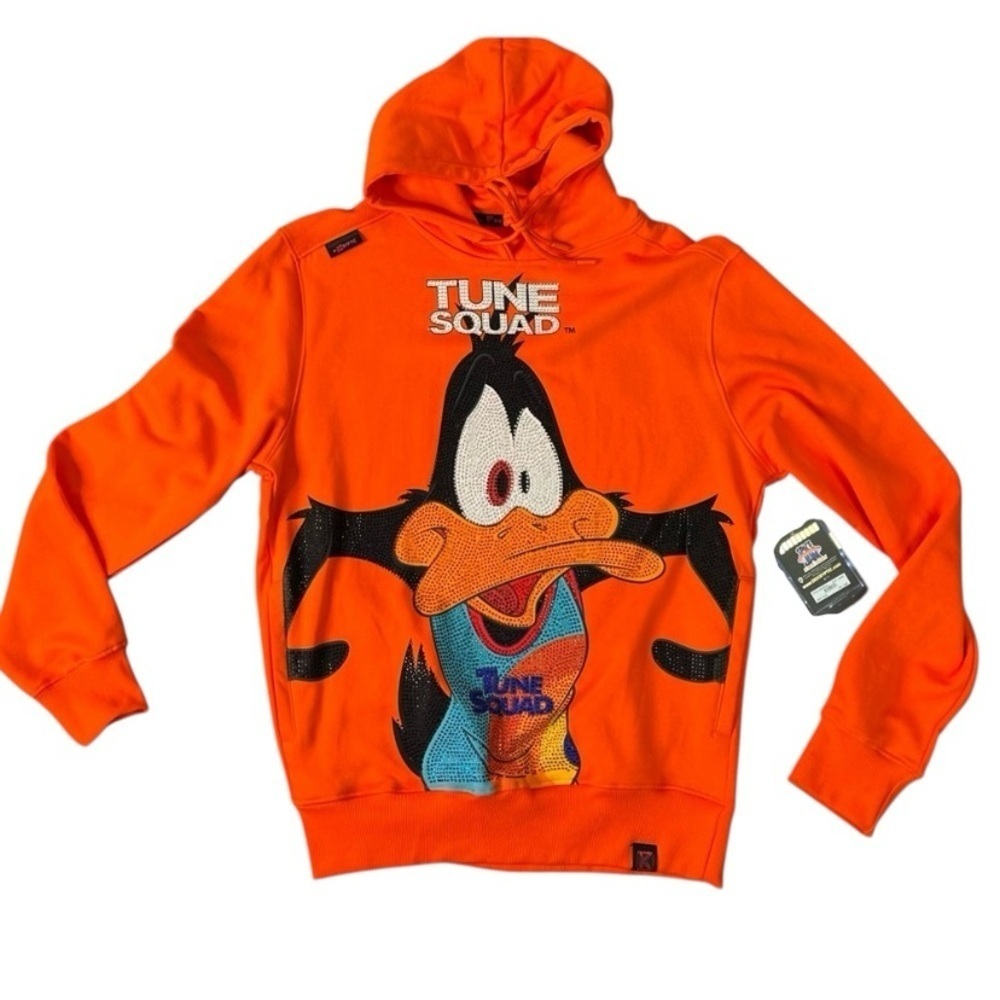 Sz Large Hoodie Space Jam De-kryptic